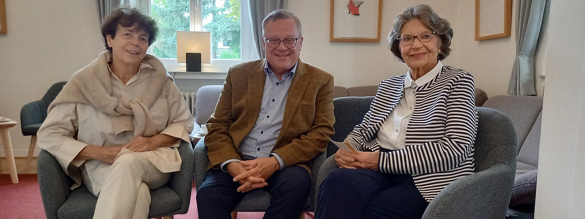 Dr. Hanns-Christoph Eiden, Dr. med. Maria Radloff, Barbara Genscher