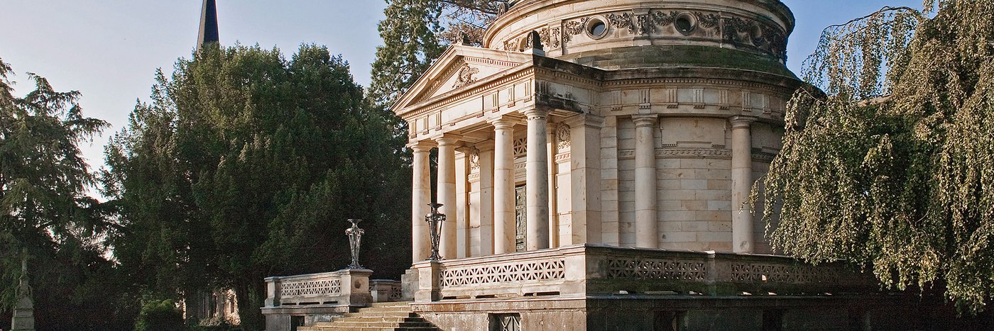 Mausoleum von Carstanjen Außenansicht